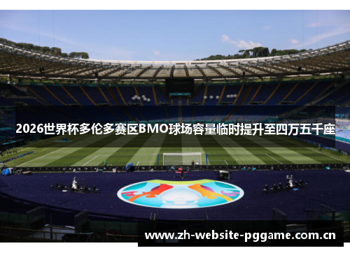 2026世界杯多伦多赛区BMO球场容量临时提升至四万五千座 2026世界杯多伦多赛区BMO球场容量临时提升至四万五千座
